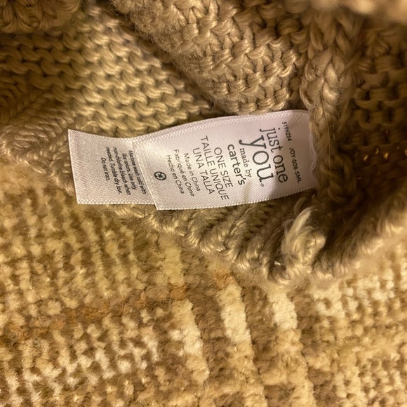 NWOT Turkey/Football/Crown Knit Baby Hats Infant - Picture 3 of 7